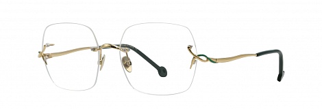 Nathalie Blanc Catherine Gold Palladium/Dark Green 297