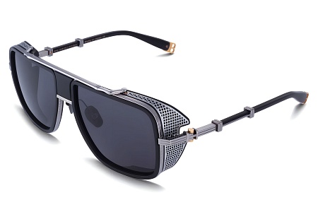 Солнцезащитные очки Balmain, O.R Matte Black-Silver