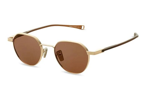 Солнцезащитные очки Dita LSA-420 Gold Sand Copperhead Brown w/ Clear Blue Light Filter