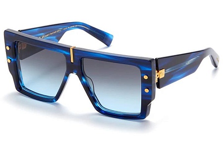 Солнцезащитные очки Balmain B-GRAND Blue Swirl - Yellow Gold