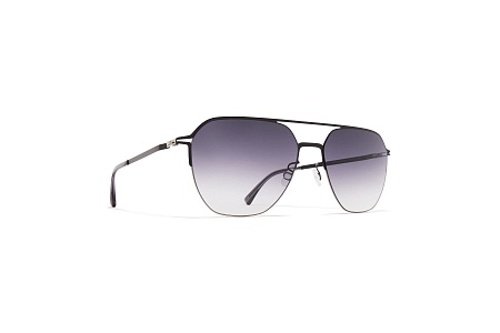 mykita amos shiny silver